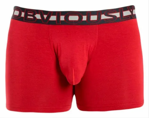 Obviously Herren EveryMan Einfach Modal Boxershorts - rot