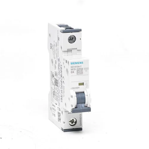 Siemens Leitungsschutzschalter 230/400V 10kA, 1-polig C 4A 5SY4104-7 -unused-