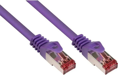 Kabelmeister SO-36409, 0,15 m, Cat6, SF/UTP (S-FTP), RJ-45, RJ-45, Violett