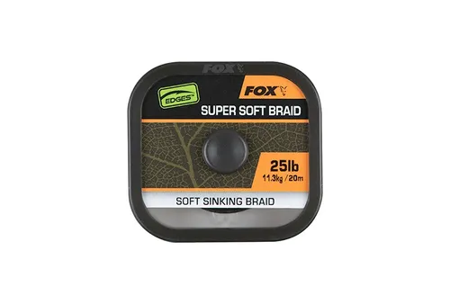Fox Naturals Super Soft Sinking Braid 25lb 11,3kg 20m