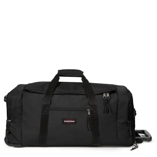 Eastpak Leatherface L Reisetasche - 104 L, Schwarz - Große Reisetasche mit 104 L Volumen, ideal für Reisen. Aus 100% Polyester, mit geschmeidigem Rollsystem und gepolsterten Griffen für einfachen Transport.