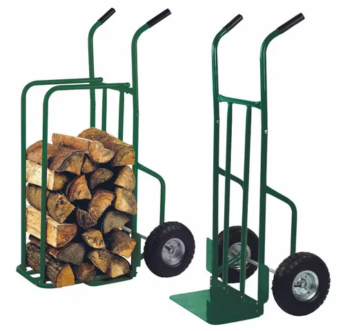 SACKKARRE FÜR HOLZ in grün von Toolland