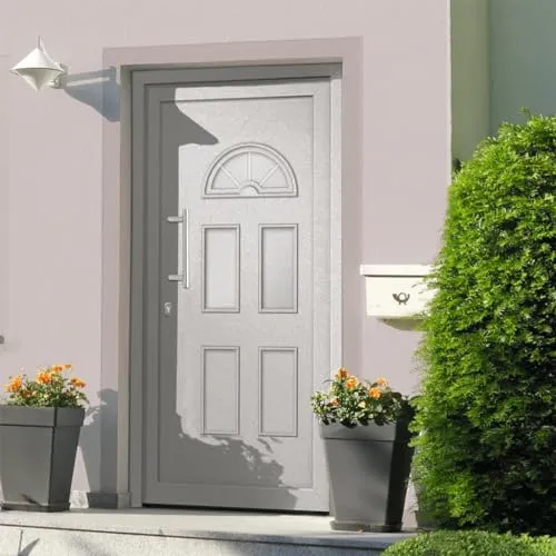 vidaXL Haustür mit Türgriff-Set 88x190cm von vidaXL