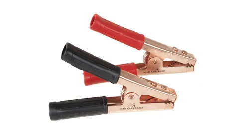 Krokodylki 600A 2szt R/B Maclean Energy MCE37 miedziowane MCE37 MA 5902211100010