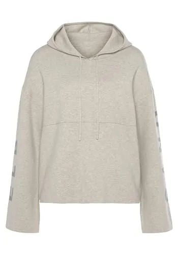 Elbsand Damen Hoodie - Kapuzenpullover für Damen, weicher Strick-Hoodie mit eingestricktem Logo und hohem Viskose-Anteil für besonders angenehmes Tragegefühl.