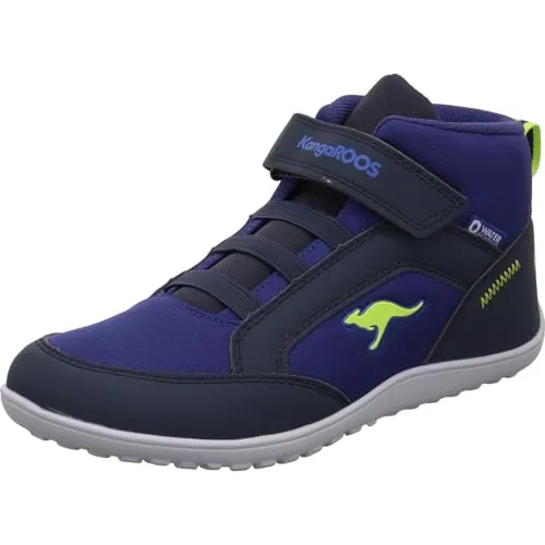 KangaRoos Barfußschuhe Blau - Wanderschuhe für Jungen in dunklem Blau, ideal für ein natürliches Laufgefühl und optimale Bewegungsfreiheit beim Spielen und Entdecken.