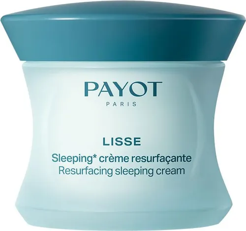 Payot Lisse Resurfacing Sleeping Cream 50ml - Gesichtspflege mit regenerierender Wirkung, sorgt für eine glattere und strahlendere Haut über Nacht.