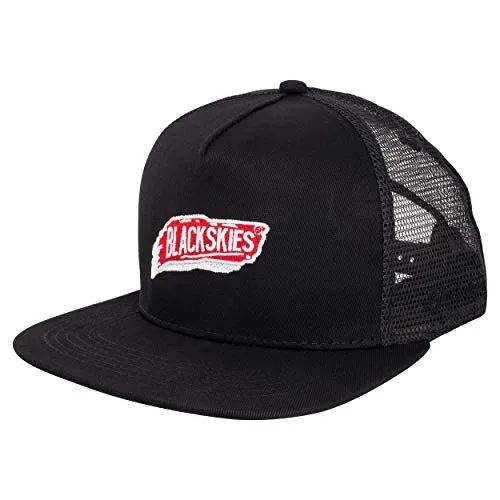 Blackskies® Anthem Trucker Snapback Cap - Unisex Baseball Mütze - Stylische Trucker Cap aus hochwertiger Baumwolle mit Mesh-Einsatz. Ideal für jeden Look und das ganze Jahr tragbar. Einheitsgröße, verstellbar für optimalen Sitz - perfekt für Herren und Damen!