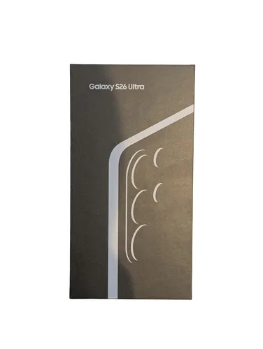 Samsung Galaxy S26 Ultra 512 GB Schwarz - Premium Smartphone mit 6,9 Zoll Dynamic AMOLED Display, 5.000 mAh Akku für lange Nutzung und beeindruckender 200 MP Kamera für gestochen scharfe Fotos.