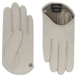 Roeckl Verona Handschuhe aus Leder in Grau - Elegante Roeckl Verona Handschuhe aus hochwertigem Leder in Grau. Ideal für stilvolle Auftritte und optimalen Komfort im Alltag.