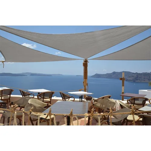 Wasserdichtes Sonnensegel Rechteckig 2x3m Creme - Sonnenschutz aus robustem 100% Polyester mit UV-Schutz und wasserabweisender PU-Beschichtung. Ideal für Terrasse, Garten oder Camping – sorgt für angenehmen Schatten und senkt die Umgebungstemperatur.