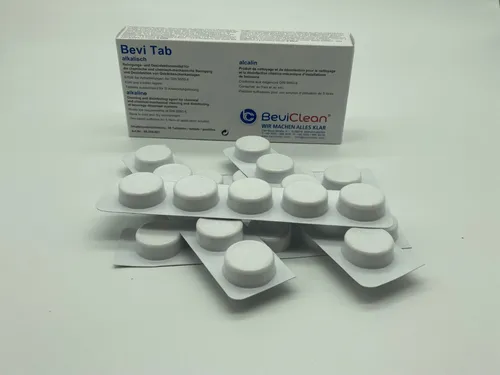 Tabletten Bevi Tab alkalisch Reinigungsmittel für Bierschläuche & Zapfanlagen 5