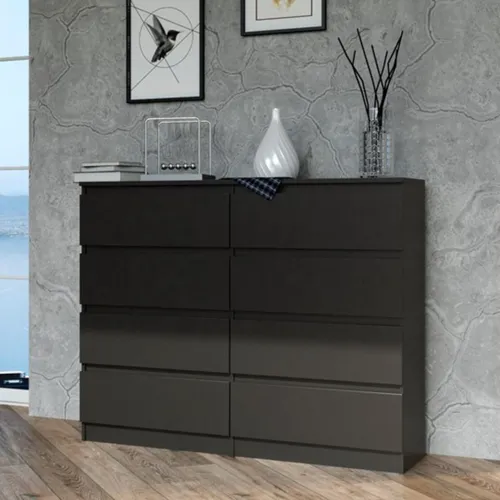 Home Collective Kommode Highboard Sideboard - Schubladenkommoden mit 8 geräumigen Schubladen, ideal für Flur, Schlafzimmer oder Wohnzimmer. Robustes Design aus 16mm Holzwerkstoff für höchste Qualität und Stabilität.