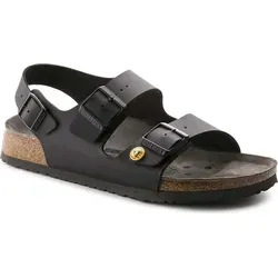 Birkenstock ESD-Sandale Milano Größe 40, schwarz - Wanderschuhe mit antistatischer EVA-Sohle und schmalem Fußbett für optimalen Tragekomfort, ideal für den Einsatz in sensiblen Bereichen.