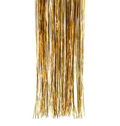 Creativery Lametta, Lametta 24x100cm - Gold in gold von Creativery