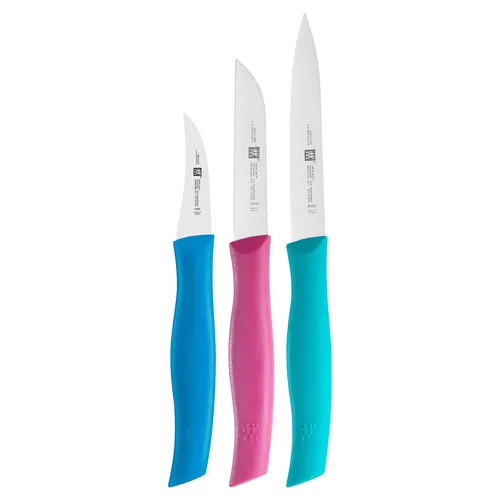 ZWILLING TWIN GRIP Messerset 3-teilig Schälmesser, Gemüsemesser, Spickmesser