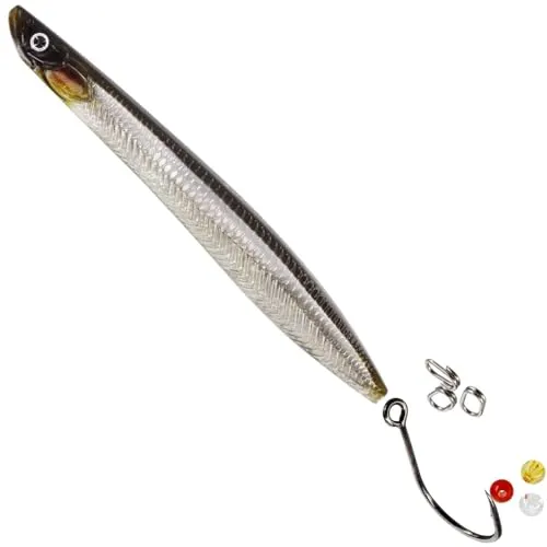 Westin Sandy Inline 12cm 24g - Meerforellenblinker, Farbe:3D Olive Ayu