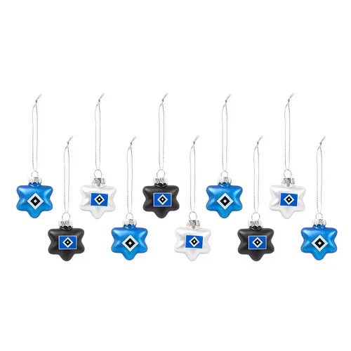 Hamburger SV HSV Christbaumkugeln 10er 