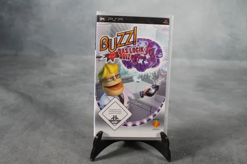 Buzz! Das Logik - Quiz für Sony PSP - Unterhaltsames Logik-Quizspiel für die PSP, ideal für Spieleabende mit Freunden und Familie.