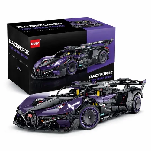 BUGATTI BOLIDE 1:8 GULY 10643 Technic Hypercar W16 3300 Teile Klemmbausteine