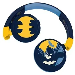 LEXIBOOK Batman 2-in-1 Bluetooth®- und Kabelanschluss Kopfhörer
