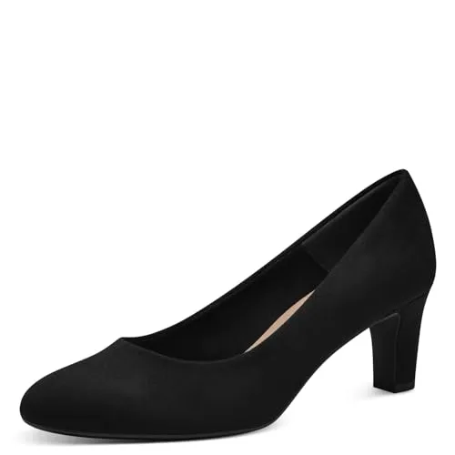 Tamaris Vegan Pumps Damen Elegant schwarz, EU 39