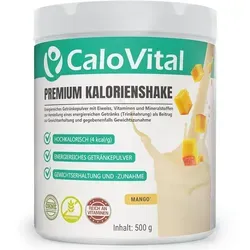 CaloVital Hochkalorische Trinknahrung 500g Pulver - CaloVital bietet hochkalorische Trinknahrung in Pulverform zur Unterstützung beim Zunehmen. Ideal für aktive Menschen und Senioren, gelatinefrei und ohne Konservierungsstoffe. Made in Germany!