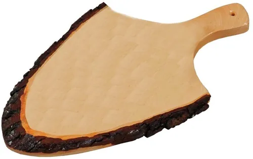 Kesper Rinden Servierbrett Buffetbrett Rindenbrett Erle 30x18cm 4000270612053
