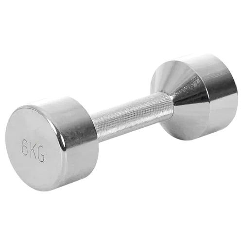 Sport-Tec Chromhantel massiv Kurzhantel Hantel Gewichte Fitness Hanteln Aerobic 6 kg