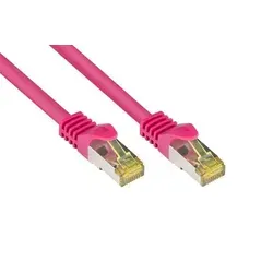 Kabelmeister® RJ45 Patchkabel Cat. 7 mit Rastnasenschutz, 50m - Netzwerkkabel mit effektivem Rastnasenschutz (RNS®), der abgebrochene Rastnasen verhindert. Ideal für 10-Gigabit-Netzwerke und halogenfrei, perfekt für zuverlässige Verbindungen.