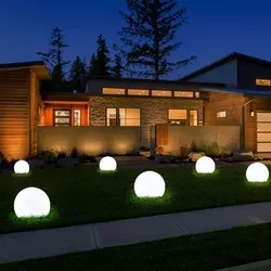Solarleuchte Kugel Garten 6er Set