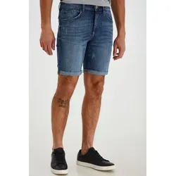 Blend Jeansshorts BHLuke Stilvolle 5-Pocket-Jeansshorts mit leichten Destroyed-Effekten blau L