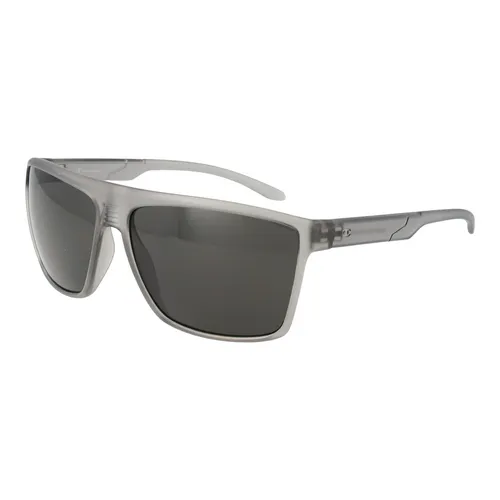 Champion Sonnenbrille CU5150 C02 63 - Herren - Stilvolle Herren-Sonnenbrille mit grauem Edelstahlrahmen und grauen Kunststoffgläsern. 100% UVA & UVB Schutz für unbeschwerten Genuss an sonnigen Tagen.