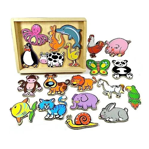 Viga Toys - Magnete - Tiere