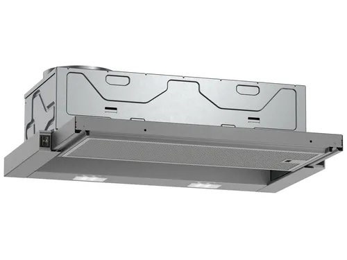 D46BR22X1 Flachschirmhaube 60 cm - Dunstabzugshaube mit 389 m³/h Abluftleistung und automatischer Ein/Ausschaltung. Ideal für moderne Küchen und energieeffizient (EEK: A). Hergestellt in Deutschland.