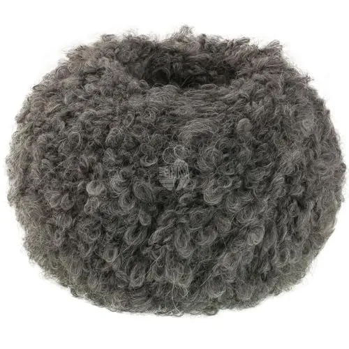 Produktbild LANA GROSSA Orsetto | Weiches Bouclé-Garn aus Alpaka- und Merinofasern | Handstrickgarn aus 60% Schurwolle (Merino) & 40% Alpaka (superfein) | 50g Wolle zum Stricken & Häkeln | 75m Garn FB 13