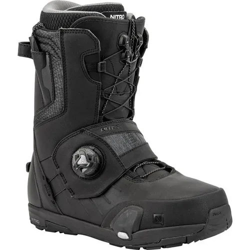 NITRO Herren Snowboot PROFILE STEP ON TLS BO - Innovativer Snowboardboot für maximalen Komfort und Halt. Der Nitro Profile TLS Step On überzeugt mit einem BOA Ankle Strap und dem bewährten TLS-Schnürsystem für eine optimale Passform und Strapazierfähigkeit.