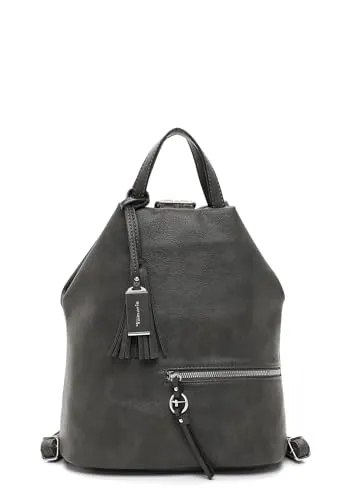 Tamaris Cityrucksack TAS Nele - Eleganter Begleiter für Damen - Cityrucksäcke in Echtleder-Optik mit verstellbaren Rückenriemen und praktischem Stauraum für einen stilvollen Auftritt im Alltag.