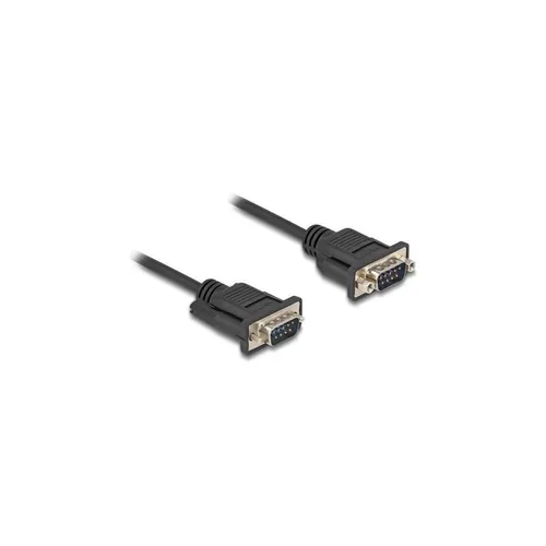 - Delock Seriell Kabel RS-232 D-Sub9 Stecker zu Stecker mit... 88218
