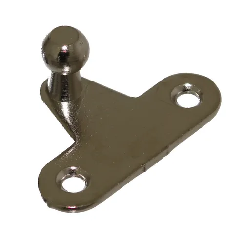 1x Flach-Halterung mit Kugelkopf für Gasdruckfedern Dämpfer Klappe Hänger Neu