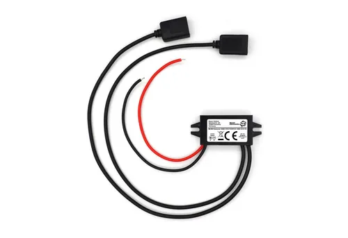 Bauer Electronics Spannungswandler 12V USB, 12V auf 5V, 24V USB, 12V zu 5V USB