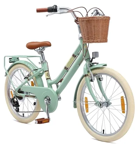 Bikestar Kinderfahrrad Cityrad 20 Zoll Aluminium in türkis von BIKESTAR