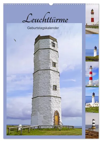 Babett Paul - Leuchttürme Geburtstagskalender 2025 - Entdecken Sie maritime Schönheit mit diesem 14-seitigen Kalender. Ideal für Liebhaber von Küstenlandschaften und als dekoratives Highlight in jedem Raum.