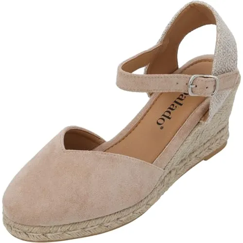 Palado Keilsandaletten Damen Sathos – Elegante Wedges für stilvolle Sommerlooks - Wanderschuhe mit modernem Materialmix und rutschfester TPR-Sohle für optimalen Halt. Gepolsterte Innensohle sorgt für angenehmes Laufgefühl – ideal für jeden Anlass.
