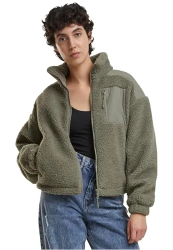 Urban Classics Damen Sherpa Mix Jacket von Urban Classics