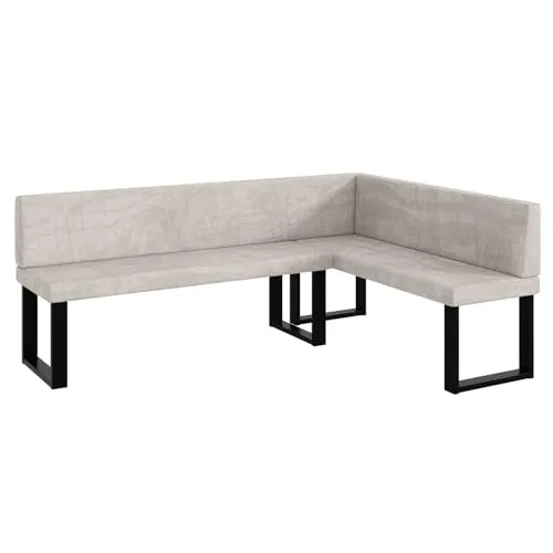 MEBLINI Eckbank für Esszimmer in beige von MEBLINI