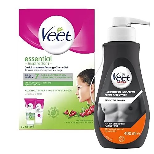 Veet for Men Mix 2er: 400ml & CWS Face