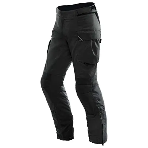 Dainese Ladakh 3L D-Dry Motorrad Hose Schwarz TG 46 - Wasserdichte und atmungsaktive Motorradhose mit abnehmbaren Polstern und zertifiziertem Schutz, ideal für alle Jahreszeiten.