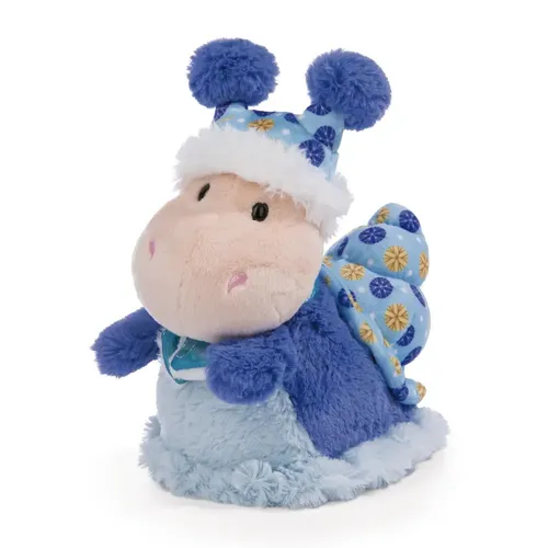 NICI Kuscheltier Schnecke Sille 22 cm - Weiches Plüschtier mit niedlicher Wintermütze, ideal zum Kuscheln und Spielen für Kinder und Erwachsene