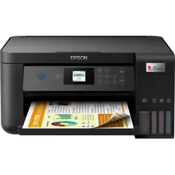 Epson L4260 Inkjet A4 Drucker - Schwarz - Drucker für Zuhause und Büro, bietet beeindruckende Druckqualität mit 5760 x 1440 DPI und Duplex-Funktion für beidseitigen Druck. Ideal für effizientes Arbeiten.